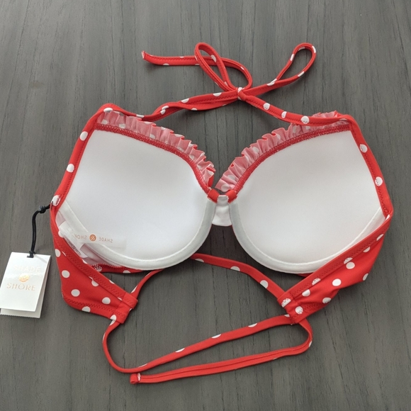 SOLD - Ruffle Edge Bikini Top - Picture 3 of 3